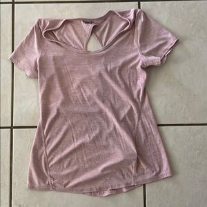 Old Navy Light Pink Short Sleeve Tee